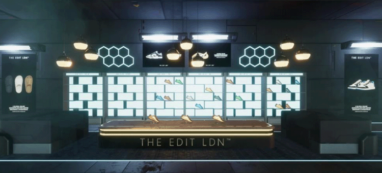 The Edit LDNスニーカーショップがオープン